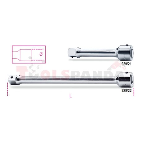 929 /21 - Удължение на 1" L200мм