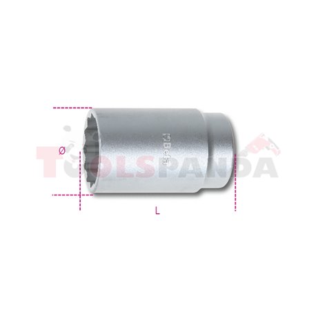 969 B36 - Вложка дванадесетостен 36мм на 1/2" за гайки на главини