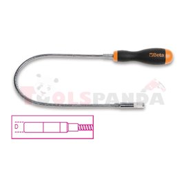1712 EL/1 - Гъвкава магнитна щека със светодиод | BETA Tools