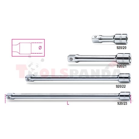 920 /21 - Удължение на 1/2" L125мм