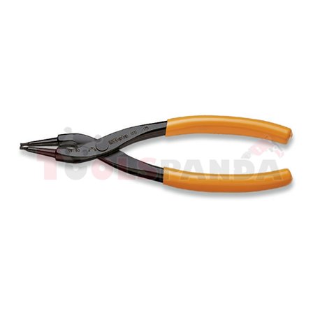 1032 140X13 - Зегер клещи прави за отвор Ø12-25мм с оранжеви PVC дръжки