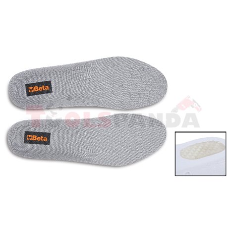 7398GEL 45 - Стелки за обувки, анатомични, с гел в областта на петата