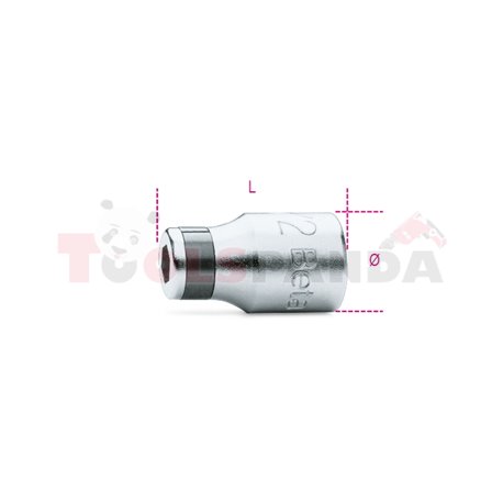 895 /3 - Държач-вложка за битове шестостен 1/4" на квадрат 3/8"