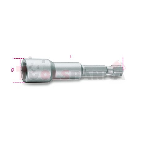 862 F6 - Вложка-бит магнитна шестостен на 1/4" L65мм