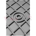 Floor mats (set, rubber, 2pcs, colour black) DAF XF 106 10.12-