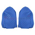 Seat covers Elegance (blue, material eco-leather, velours, series ELEGANCE) MERCEDES ACTROS MP2 / MP3 06.08-