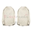 Seat covers Elegance (champagne, material eco-leather, velours, series ELEGANCE) MERCEDES ACTROS MP2 / MP3 10.02-