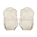 Seat covers Elegance (champagne, material eco-leather, velours, series ELEGANCE, standard seats) MERCEDES ACTROS MP4 / MP5 07.11