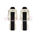 Seat covers Elegance (champagne, material eco-leather, velours, series ELEGANCE) IVECO STRALIS 01.13-