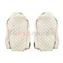 Seat covers Elegance (champagne, material eco-leather, velours, series ELEGANCE, standard driver’s seat - not ISRI) MAN TGX 09.0