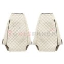 Seat covers Elegance (champagne, material eco-leather, velours, series ELEGANCE) RVI PREMIUM 2 10.05-