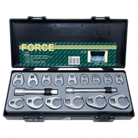 Ключове пачи крак (10-26мм.) 17 бр. к-т | FORCE Tools
