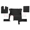 Floor mat F-CORE MAN, on the whole floor, ECO-LEATHER, quantity per set 3 szt. (material - eco-leather, colour - black, automati