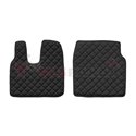 Floor mat F-CORE MAN, on the whole floor, ECO-LEATHER, quantity per set 3 szt. (material - eco-leather, colour - black, cab L, c