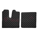 Floor mat F-CORE MAN, on the whole floor, ECO-LEATHER, quantity per set 3 szt. (material - eco-leather, colour - black, manual t