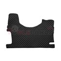 Floor mat F-CORE MERCEDES, on the whole floor, ECO-LEATHER, quantity per set 3 szt. (material - eco-leather, colour - black, Fix