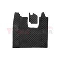 Floor mat F-CORE SCANIA, on the whole floor, ECO-LEATHER, quantity per set 4 szt. (material - eco-leather, colour - black, conve