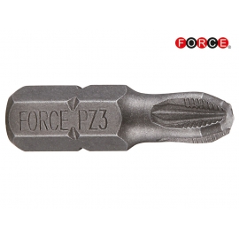 Накрайници 1/4" PZ1 30мм. | FORCE Tools