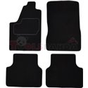 Floor mats (set, velours, colour black) PEUGEOT PARTNER 06.96-12.15 van