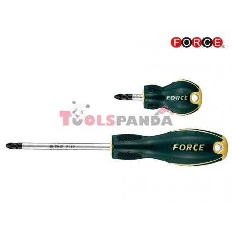 Отвертка кръстата PH.1 L25 | FORCE Tools