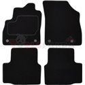 Floor mats (set, velours, colour black) OPEL ASTRA K 06.15- saloon