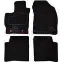 Floor mats (set, velours, 4pcs, colour black) TOYOTA PRIUS 06.08- saloon