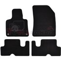 Floor mats (set, velours, 4pcs, colour black, 5 place) CITROEN C4 GRAND PICASSO II, C4 PICASSO II 02.13- van