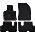 Floor mats (set, velours, 4pcs, colour black, 7 places) CITROEN C4 GRAND PICASSO II 06.13- van