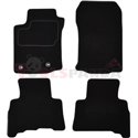 Floor mats (set, velours, 4pcs, colour black, 5 7 places) TOYOTA LAND CRUISER PRADO 03.09- off-road/suv