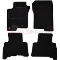 Floor mats (set, velours, 4pcs, colour black, 5 7 places) TOYOTA LAND CRUISER PRADO 03.09- off-road/suv