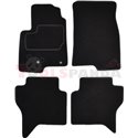 Floor mats (set, velours, colour black, long version) MITSUBISHI PAJERO IV 10.06- off-road/suv