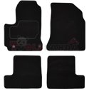 Floor mats (set, velours, 4pcs, colour black, 5 door) TOYOTA RAV 4 III 11.05- off-road/suv