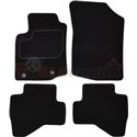 Floor mats (set, velours, colour black) PEUGEOT 108 05.14- saloon