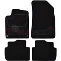 Floor mats (set, velours, colour black) PEUGEOT 407 10.05- coupe