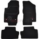 Floor mats (set, velours, 4pcs, colour black, 7 places) NISSAN PATHFINDER III 01.05- off-road/suv