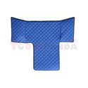 Floor mat F-CORE MAN, on the whole floor, ECO-LEATHER, quantity per set 3 szt. (material - eco-leather, colour - blue, cab L, ca