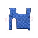 Floor mat F-CORE MAN, on the whole floor, ECO-LEATHER, quantity per set 3 szt. (material - eco-leather, colour - blue, manual tr