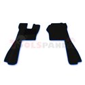 Floor mat F-CORE SCANIA, driver + passenger, VELOUR, quantity per set 2 szt. (material - velours, colour - blue, pneumatic passe