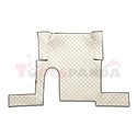 Floor mat F-CORE MAN, on the whole floor, ECO-LEATHER, quantity per set 3 szt. (material - eco-leather, colour - champagne, manu