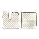 Floor mat F-CORE, on the whole floor, ECO-LEATHER, quantity per set 7 szt. (material - eco-leather, colour - champagne, manual t