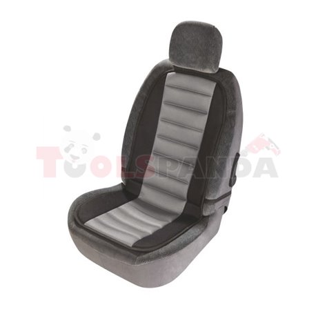 Nut seat SERIES, front, colour grey, polyester, mounting with hooks