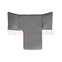 Floor mat F-CORE MAN, on the whole floor, ECO-LEATHER, quantity per set 3 szt. (material - eco-leather, colour - grey, cab L, ca