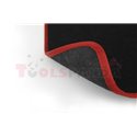 Floor mat F-CORE MERCEDES, driver + passenger, VELOUR, quantity per set 2 szt. (material - velours, colour - red) MERCEDES ATEGO