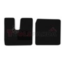 Floor mat F-CORE MAN, driver + passenger, VELOUR, quantity per set 2 szt. (material - velours, colour - grey) MAN TGX 09.07-