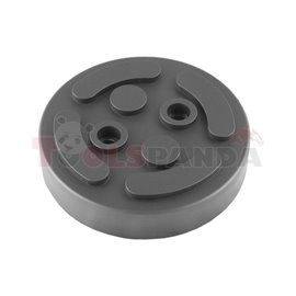 Rubber pad, for lift arms, quantity: 1 pcs, 140mmx type: circle, for lift (Manufacturer): EVERT / LAUNCH / TWIN BUSCH / uniwersa