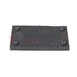 Rubber pad, for lift arms, quantity: 1 pcs, 125mmx75mmx10mm, type: rectangle, for lift (Manufacturer): EVERT