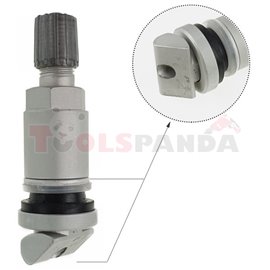 TPMS sensor valve, aluminiowy, Clamp-in, VDO, TG1C, length: 54mm,