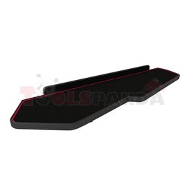 Cabin shelf (long, long, colour: red, series: CLASSIC) VOLVO FH 16 II 03.14-