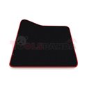 Floor mat F-CORE, for central tunnel, VELOUR, quantity per set 1 szt. (material - velours, colour - red) MERCEDES ACTROS MP4 / M