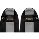 Seat covers Classic (grey, material velours, series CLASSIC) IVECO STRALIS 02.02-
